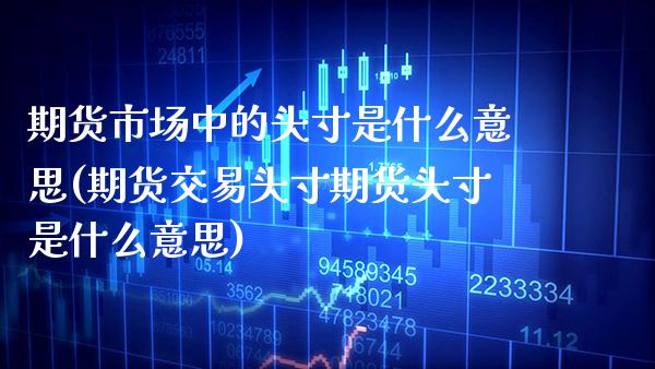 期货市场中的头寸是什么意思(期货交易头寸期货头寸是什么意思)_https://www.boyangwujin.com_原油直播间_第1张