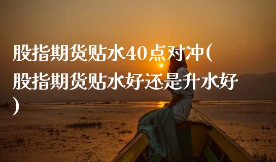 股指期货贴水40点对冲(股指期货贴水好还是升水好)_https://www.boyangwujin.com_内盘期货_第1张