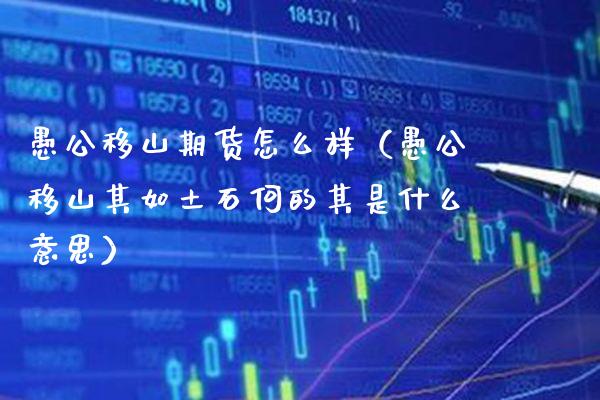 愚公移山期货怎么样（愚公移山其如土石何的其是什么意思）