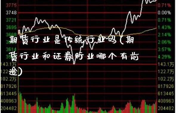 期货行业是传统行业吗(期货行业和证券行业哪个有前途)