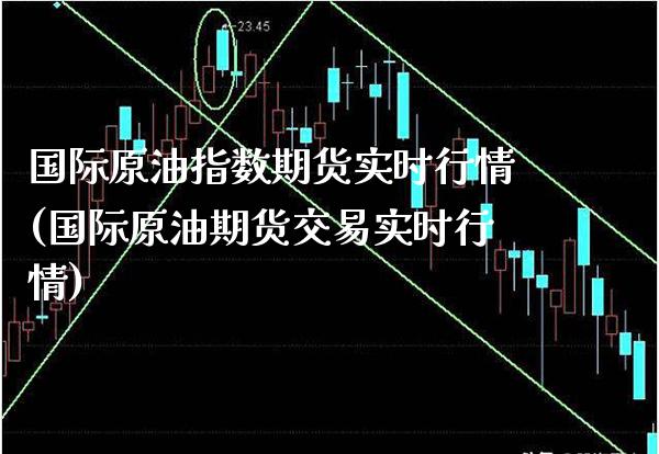 国际原油指数期货实时行情(国际原油期货交易实时行情)_https://www.boyangwujin.com_白银期货_第1张