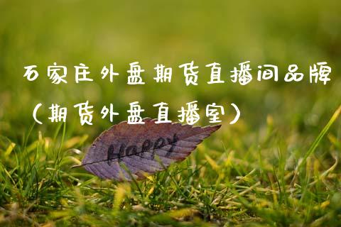 石家庄外盘期货直播间品牌（期货外盘直播室）_https://www.boyangwujin.com_期货直播间_第1张