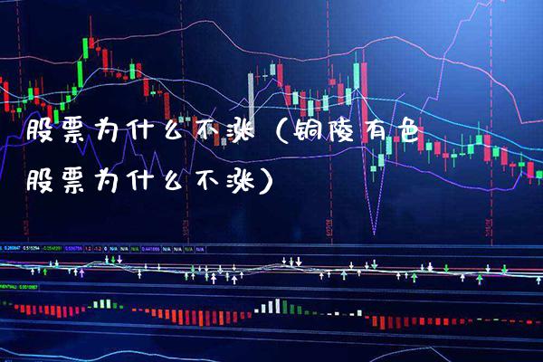 股票为什么不涨（铜陵有色股票为什么不涨）