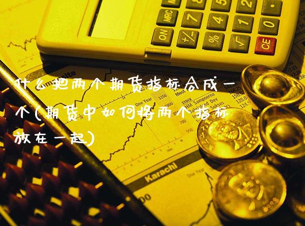 什么把两个期货指标合成一个(期货中如何将两个指标放在一起)_https://www.boyangwujin.com_原油直播间_第1张