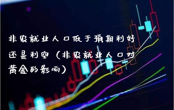 非农就业人口低于预期利好还是利空（非农就业人口对黄金的影响）_https://www.boyangwujin.com_黄金期货_第1张