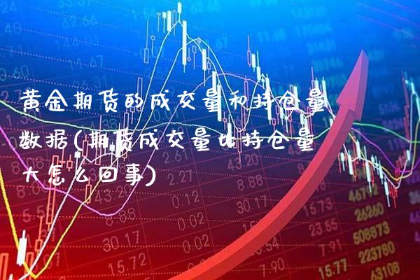 黄金期货的成交量和持仓量数据(期货成交量比持仓量大怎么回事)_https://www.boyangwujin.com_期货直播间_第1张