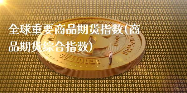 全球重要商品期货指数(商品期货综合指数)