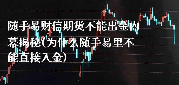 随手易财信期货不能出金内幕揭秘(为什么随手易里不能直接入金)