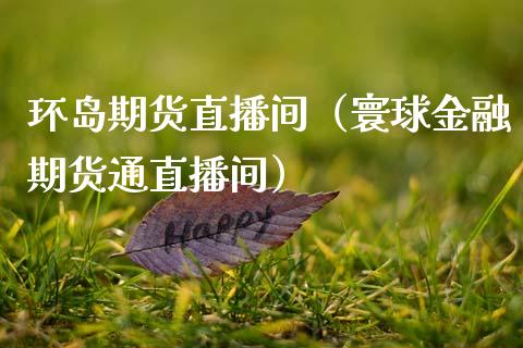 环岛期货直播间（寰球金融期货通直播间）