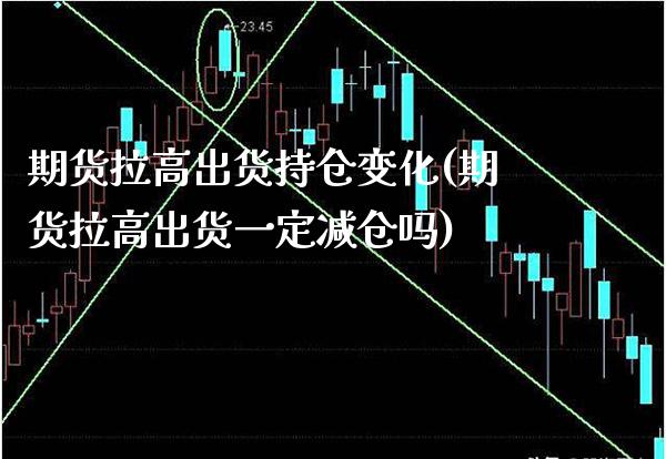 期货拉高出货持仓变化(期货拉高出货一定减仓吗)_https://www.boyangwujin.com_期货直播间_第1张