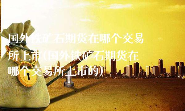 国外铁矿石期货在哪个交易所上市(国外铁矿石期货在哪个交易所上市的)_https://www.boyangwujin.com_纳指期货_第1张