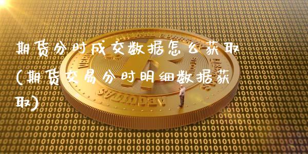 期货分时成交数据怎么获取(期货交易分时明细数据获取)