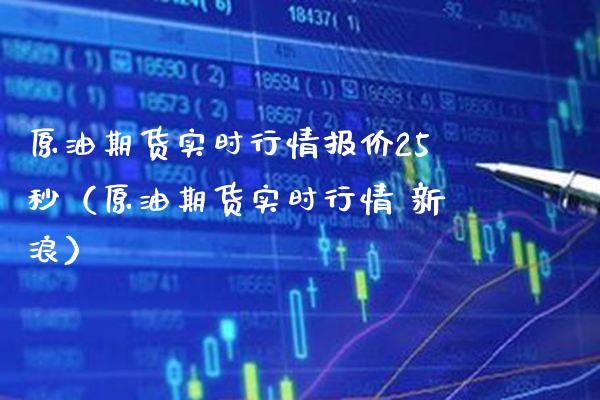 原油期货实时行情报价25秒（原油期货实时行情 新浪）_https://www.boyangwujin.com_恒生指数_第1张