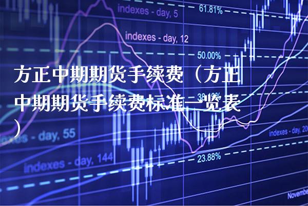 方正中期期货手续费（方正中期期货手续费标准一览表）_https://www.boyangwujin.com_黄金期货_第1张