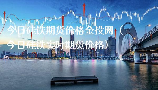 今日硅铁期货价格金投网（今日硅铁实时期货价格）_https://www.boyangwujin.com_期货直播间_第1张