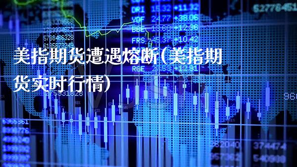 美指期货遭遇熔断(美指期货实时行情)_https://www.boyangwujin.com_纳指期货_第1张