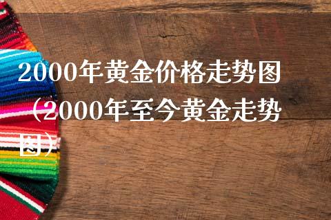 2000年黄金价格走势图（2000年至今黄金走势图）