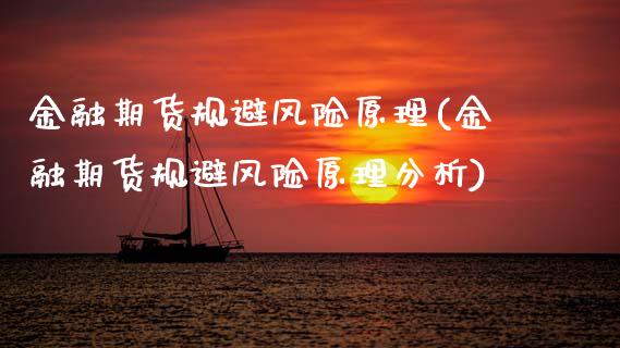 金融期货规避风险原理(金融期货规避风险原理分析)_https://www.boyangwujin.com_期货直播间_第1张