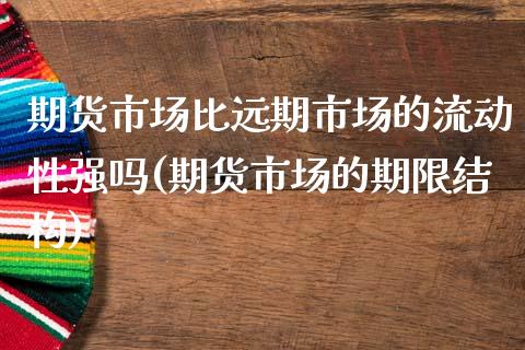 期货市场比远期市场的流动性强吗(期货市场的期限结构)_https://www.boyangwujin.com_期货直播间_第1张