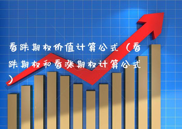 看跌期权价值计算公式（看跌期权和看涨期权计算公式）_https://www.boyangwujin.com_期货直播间_第1张