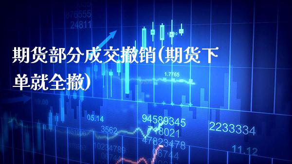 期货部分成交撤销(期货下单就全撤)_https://www.boyangwujin.com_内盘期货_第1张