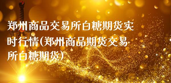郑州商品交易所白糖期货实时行情(郑州商品期货交易所白糖期货)_https://www.boyangwujin.com_白银期货_第1张