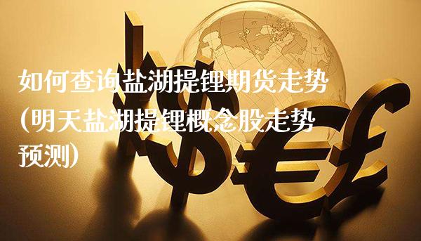 如何查询盐湖提锂期货走势(明天盐湖提锂概念股走势预测)