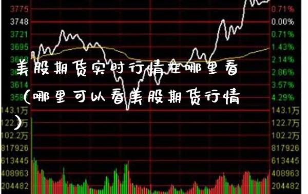 美股期货实时行情在哪里看（哪里可以看美股期货行情）_https://www.boyangwujin.com_恒生指数_第1张