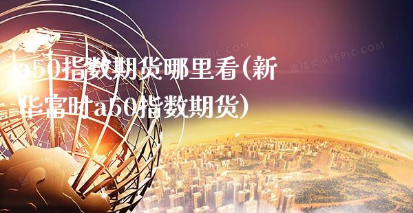 a50指数期货哪里看(新华富时a50指数期货)_https://www.boyangwujin.com_纳指期货_第1张
