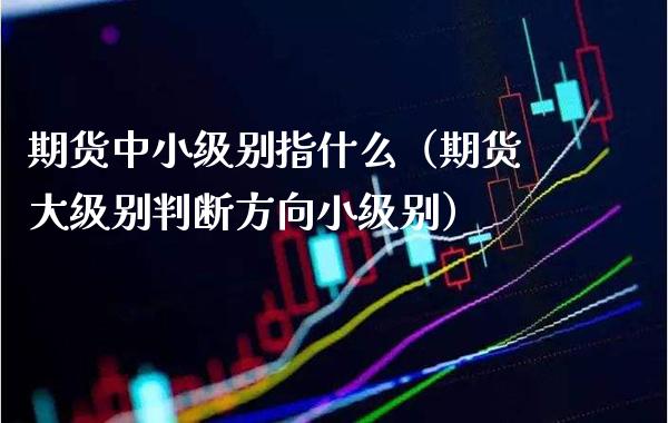 期货中小级别指什么（期货大级别判断方向小级别）_https://www.boyangwujin.com_期货直播间_第1张