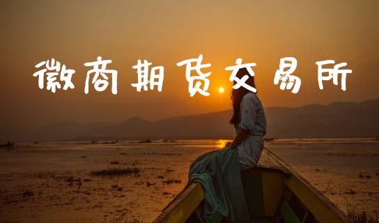 徽商期货交易所_https://www.boyangwujin.com_期货直播间_第1张
