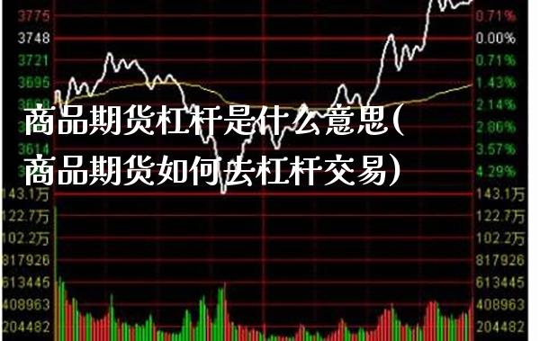 商品期货杠杆是什么意思(商品期货如何去杠杆交易)_https://www.boyangwujin.com_内盘期货_第1张