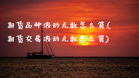 期货品种波动点数怎么算(期货交易波动点数怎么算)_https://www.boyangwujin.com_黄金期货_第1张