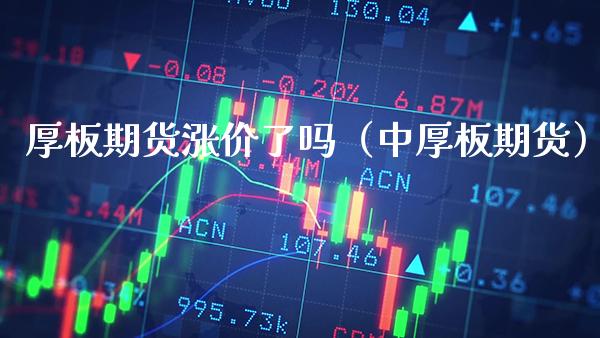厚板期货涨价了吗（中厚板期货）